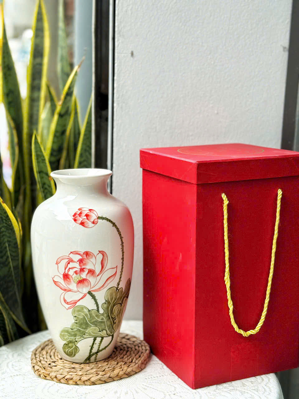 bình hoa quà tặng fulogo