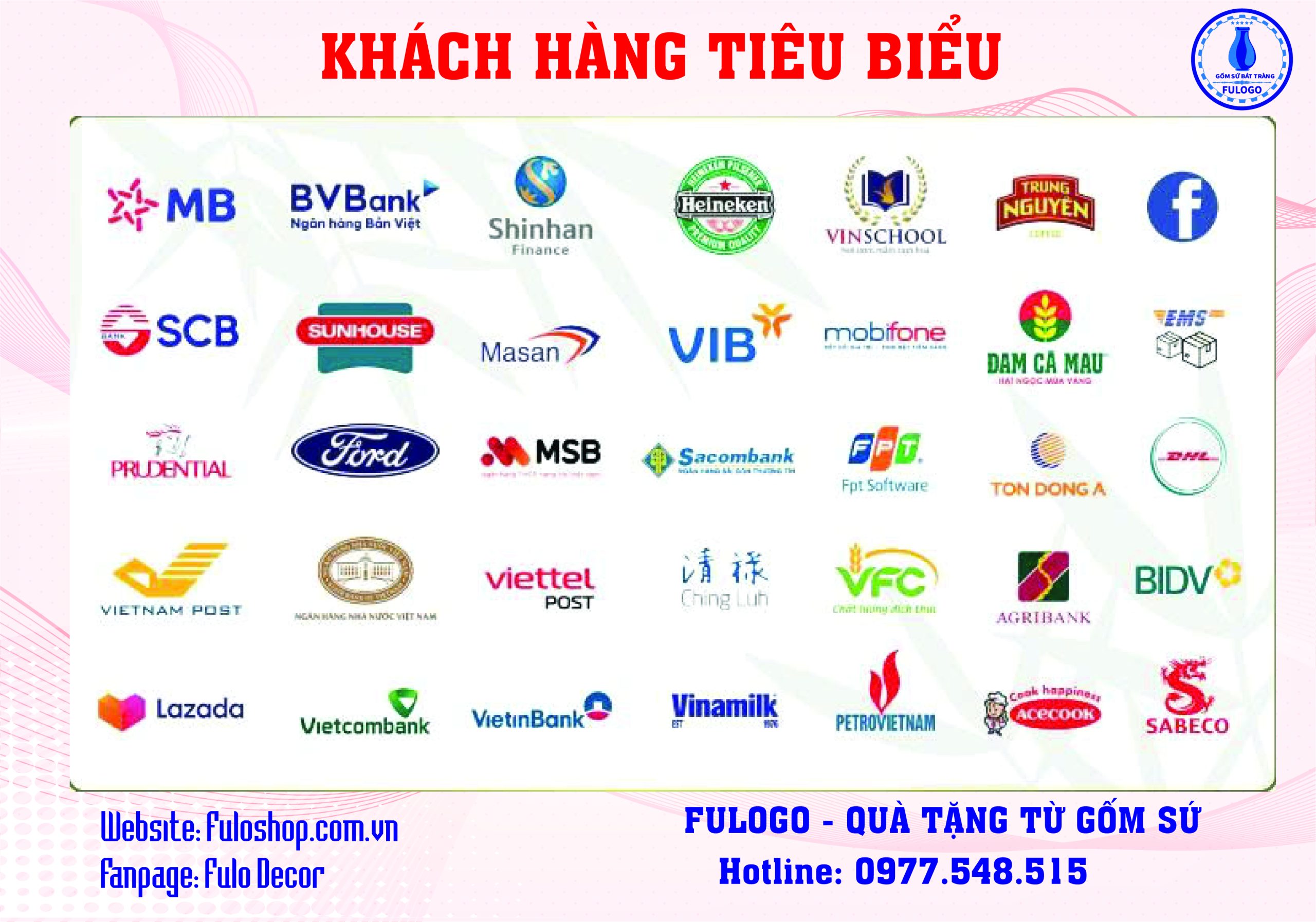 Khách hàng làm quà tặng của FULOGO