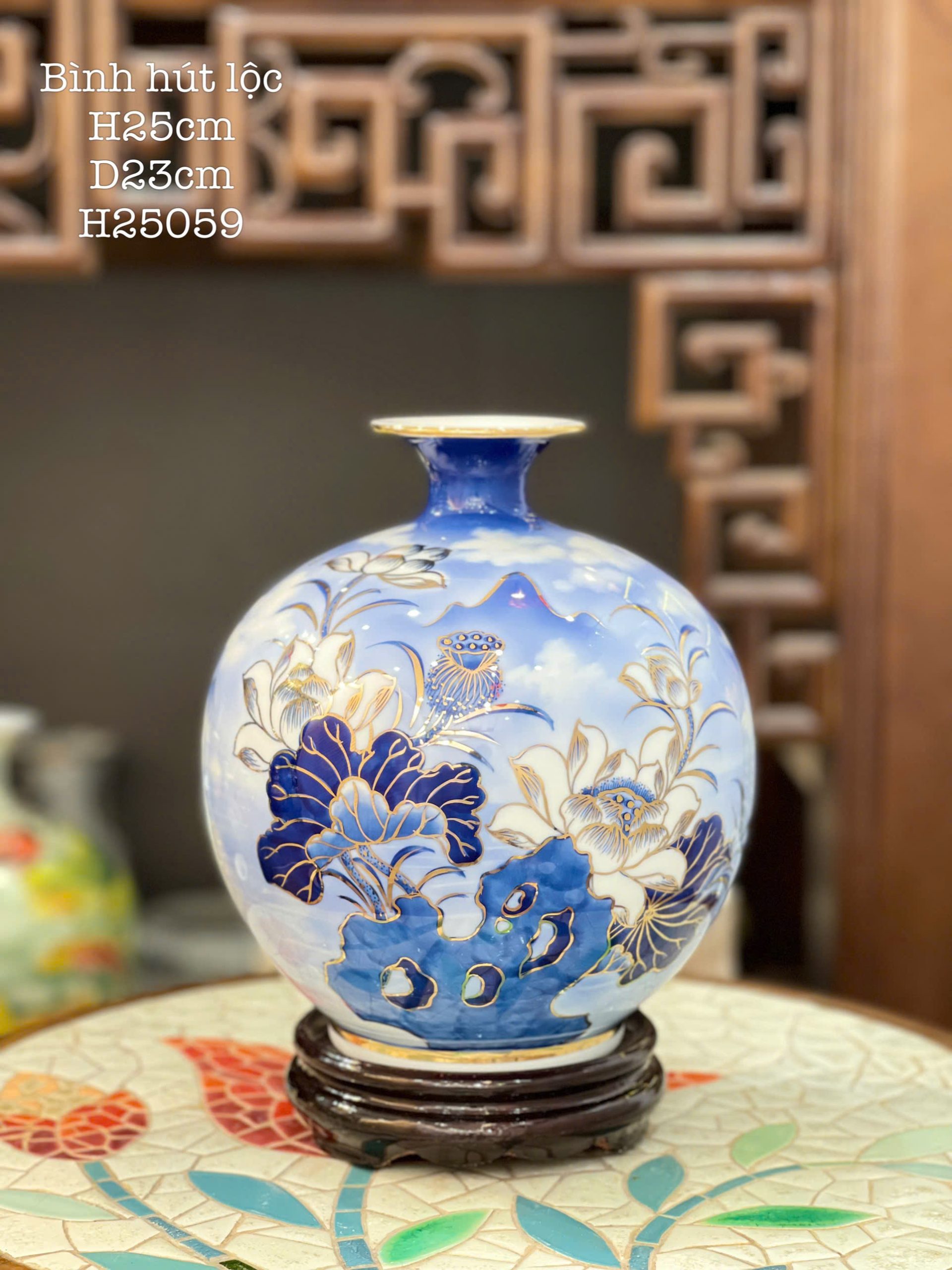 bình hút lộc quà tặng fulogo