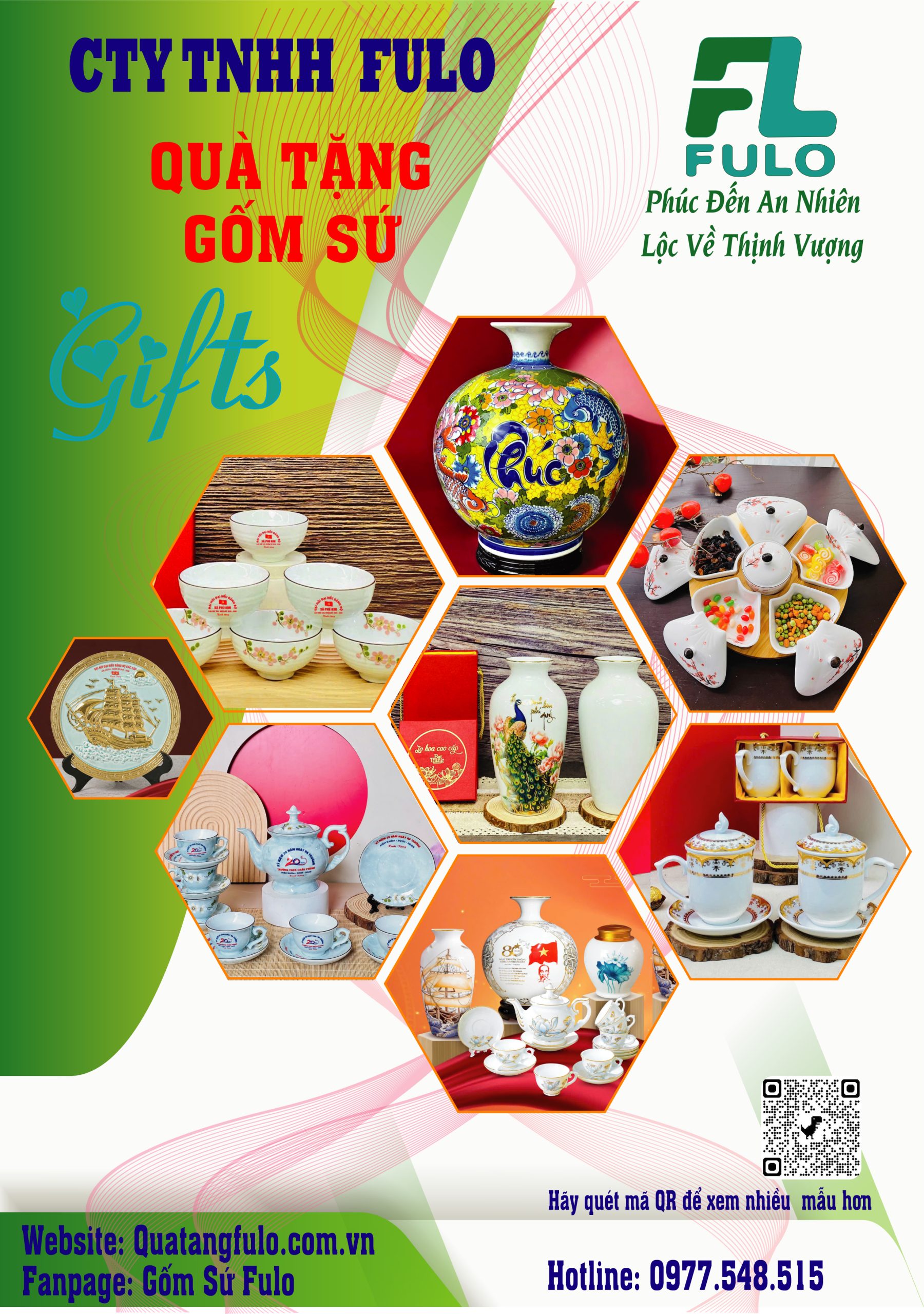 Nơi cung cấp quà tặng gốm sứ cao cấp uy tín tại tphcm