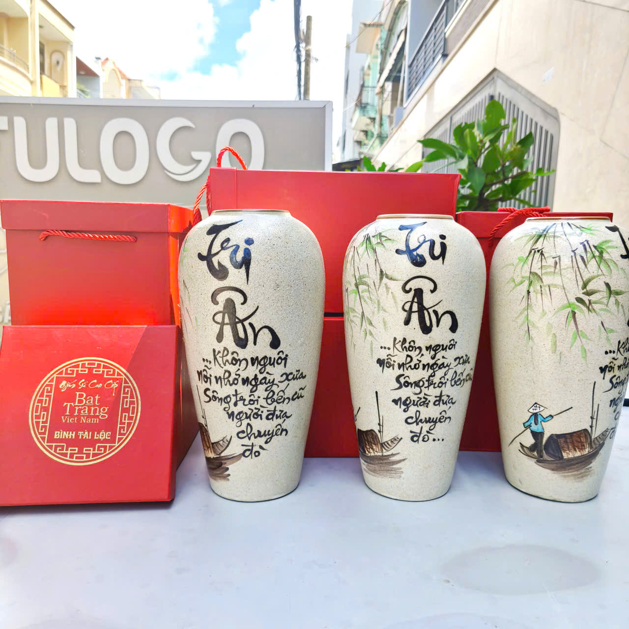 quà tặng nhà giáo gốm sứ fulo