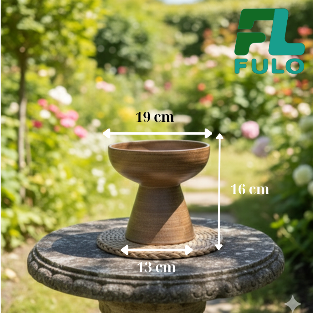 Bình Hoa Thủy Tiên Gốm Sứ Fulo