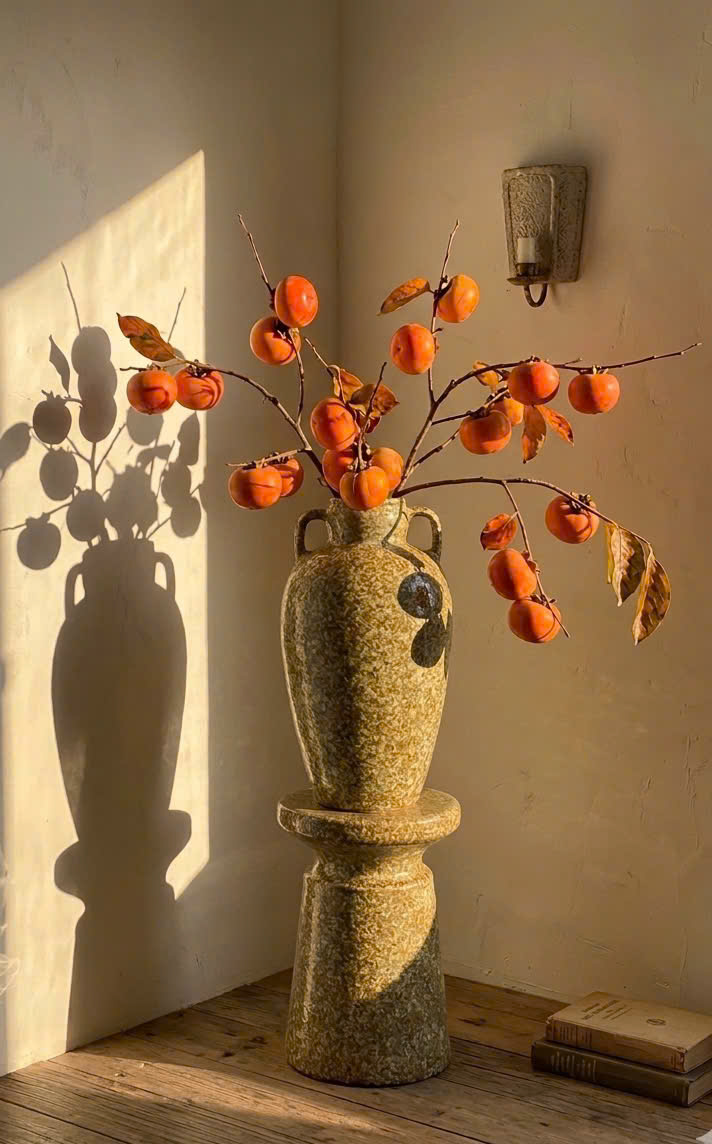 Bình cắm hoa sang trọng đơn giản phong cách Wabi sabi