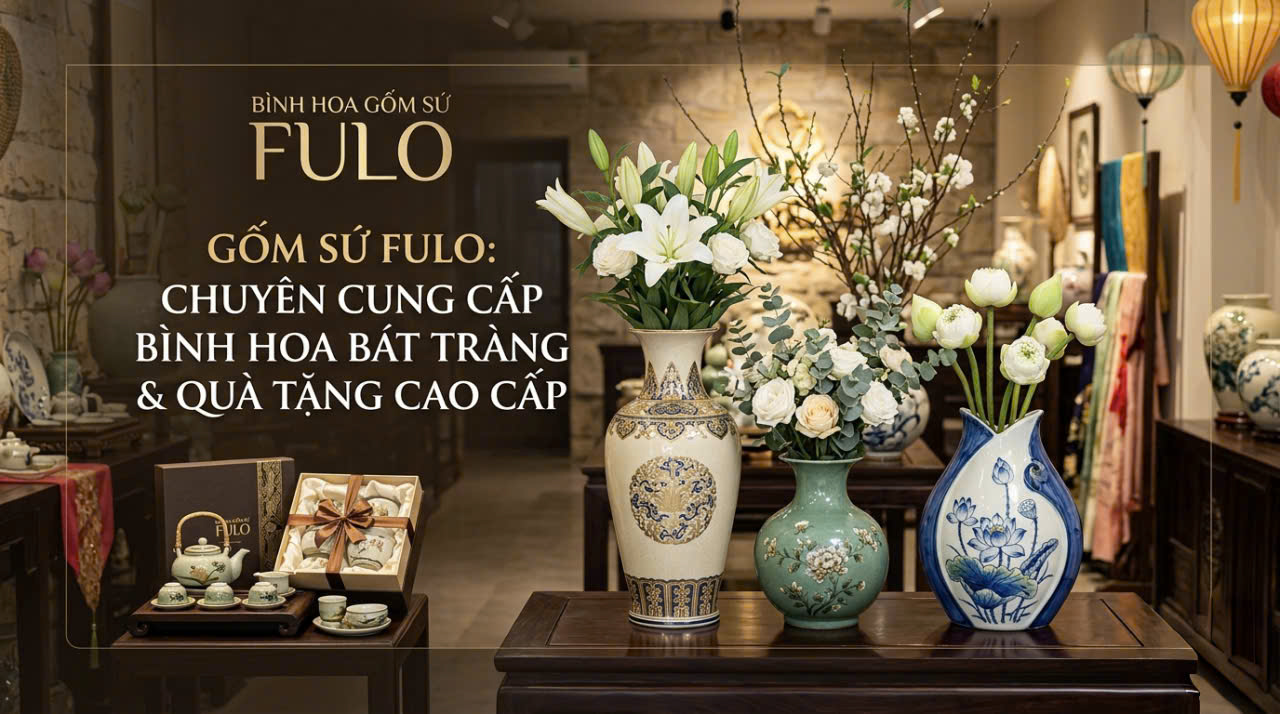 Nơi Bán Bình Cắm Hoa Đẹp Chất Lượng Tại Tphcm