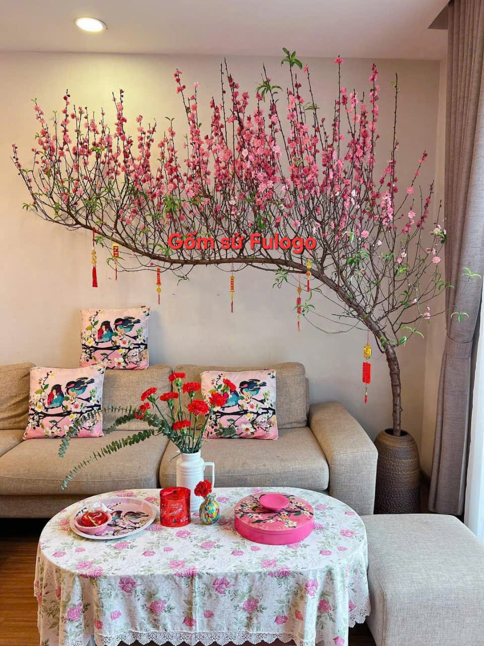 Bình cỡ lớn cắm cành