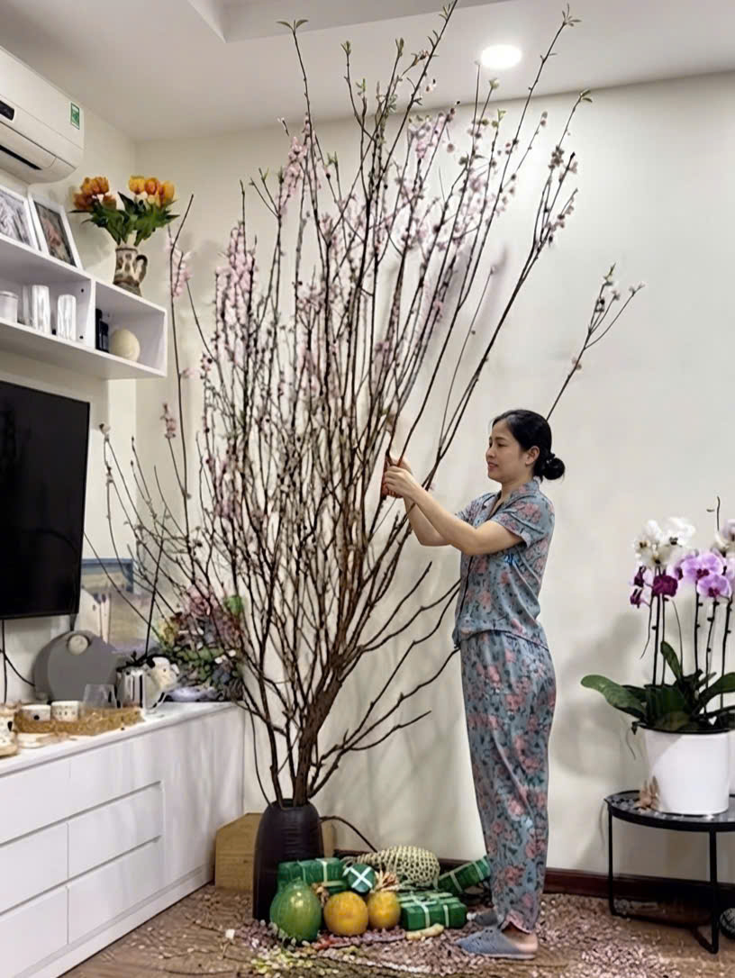 Hướng dãn chọn bình cỡ lớn cắm cành cao