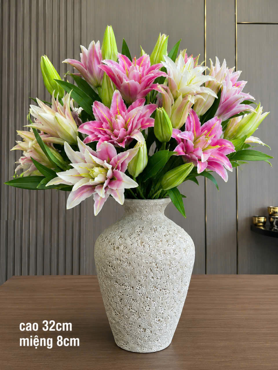 Những mẫu bình cắm hoa ly đẹp tại Gốm Sứ FULO - Ảnh 5