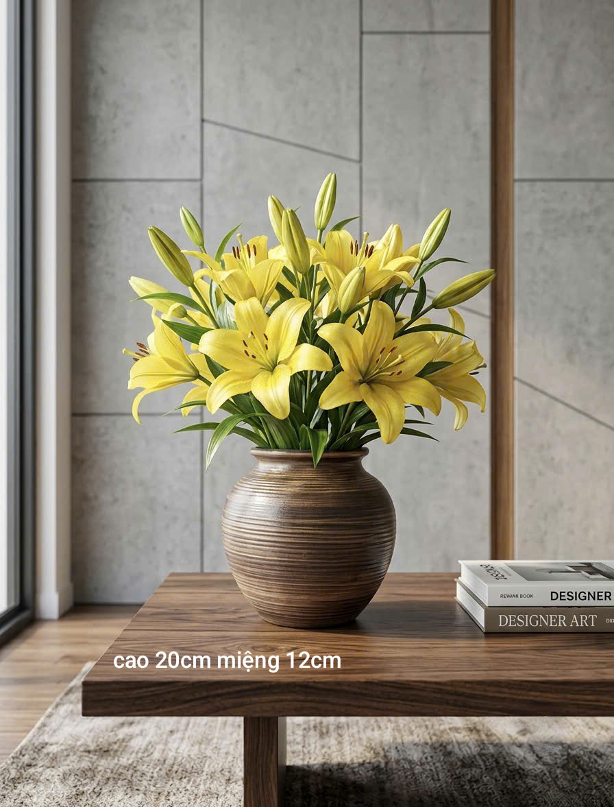 Những mẫu bình cắm hoa ly đẹp tại Gốm Sứ FULO - Ảnh 15