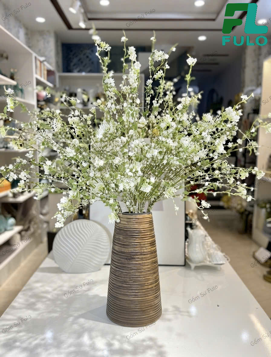 Bình Cắm Hoa Tuyết Mai Đẹp