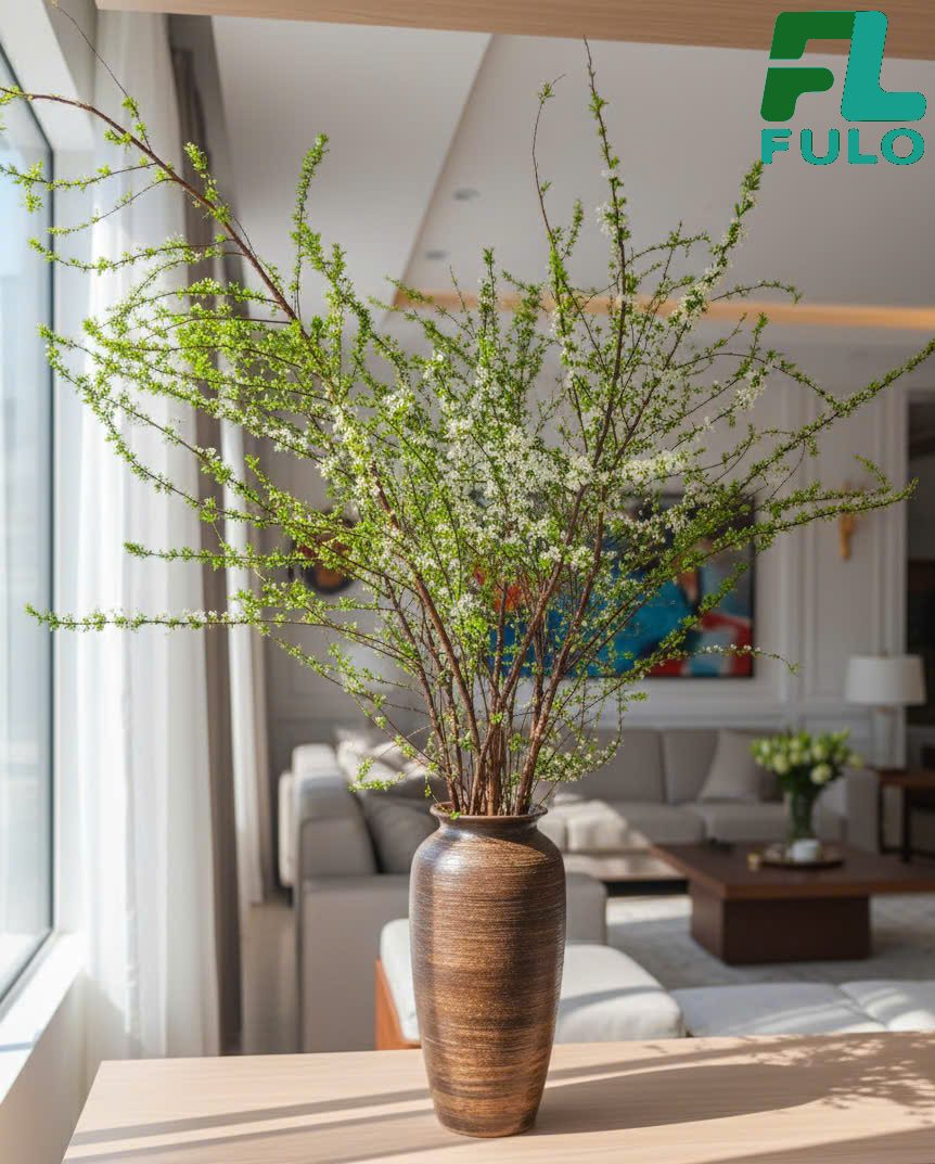 Bình cắm tuyết mai đẹp