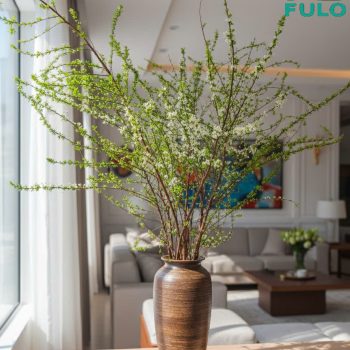 Bình cắm tuyết mai đẹp