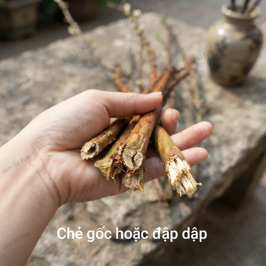 Hướng dẫn cắm hoa tuyết mai nở đẹp tươi lâu
