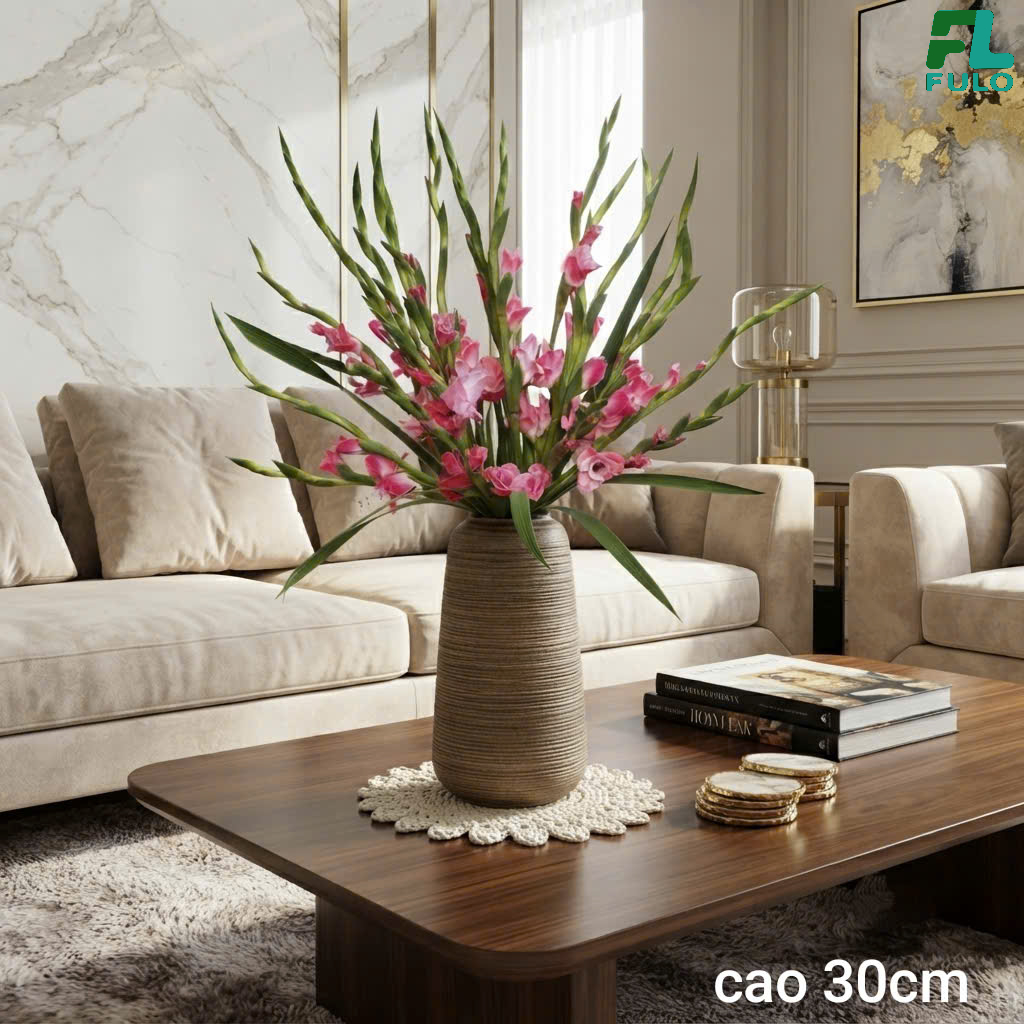 Top Những Mẫu Bình Cắm Hoa Lay Ơn (Hoa Dơn) Đẹp Tại Gốm Sứ FULO - Ảnh 3