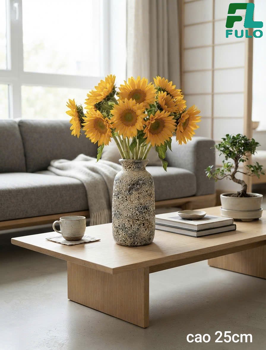Những Mẫu Bình Cắm Hoa Hướng Dương Đẹp Tại Gốm Sứ FULO - Ảnh 6