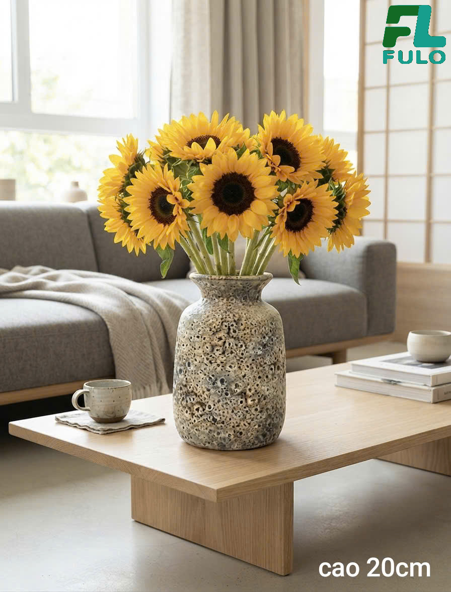 Những Mẫu Bình Cắm Hoa Hướng Dương Đẹp Tại Gốm Sứ FULO - Ảnh 7