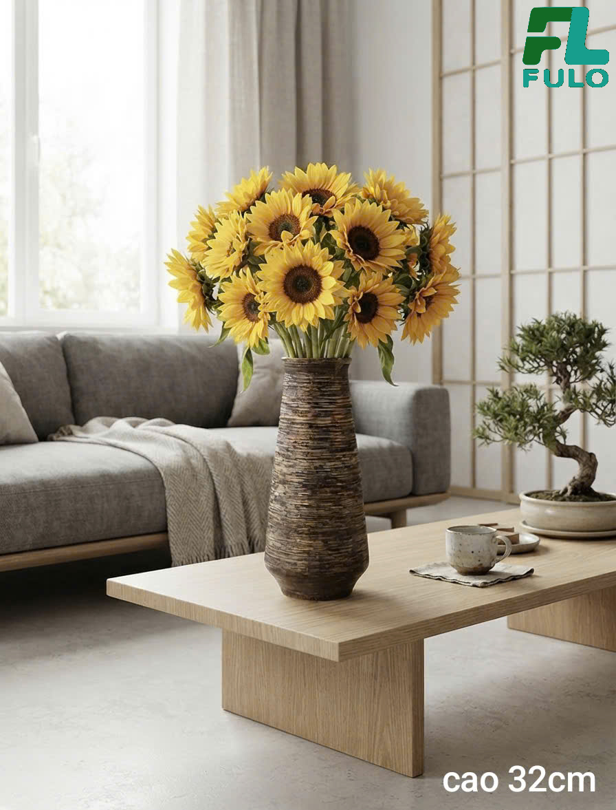 Những Mẫu Bình Cắm Hoa Hướng Dương Đẹp Tại Gốm Sứ FULO - Ảnh 8