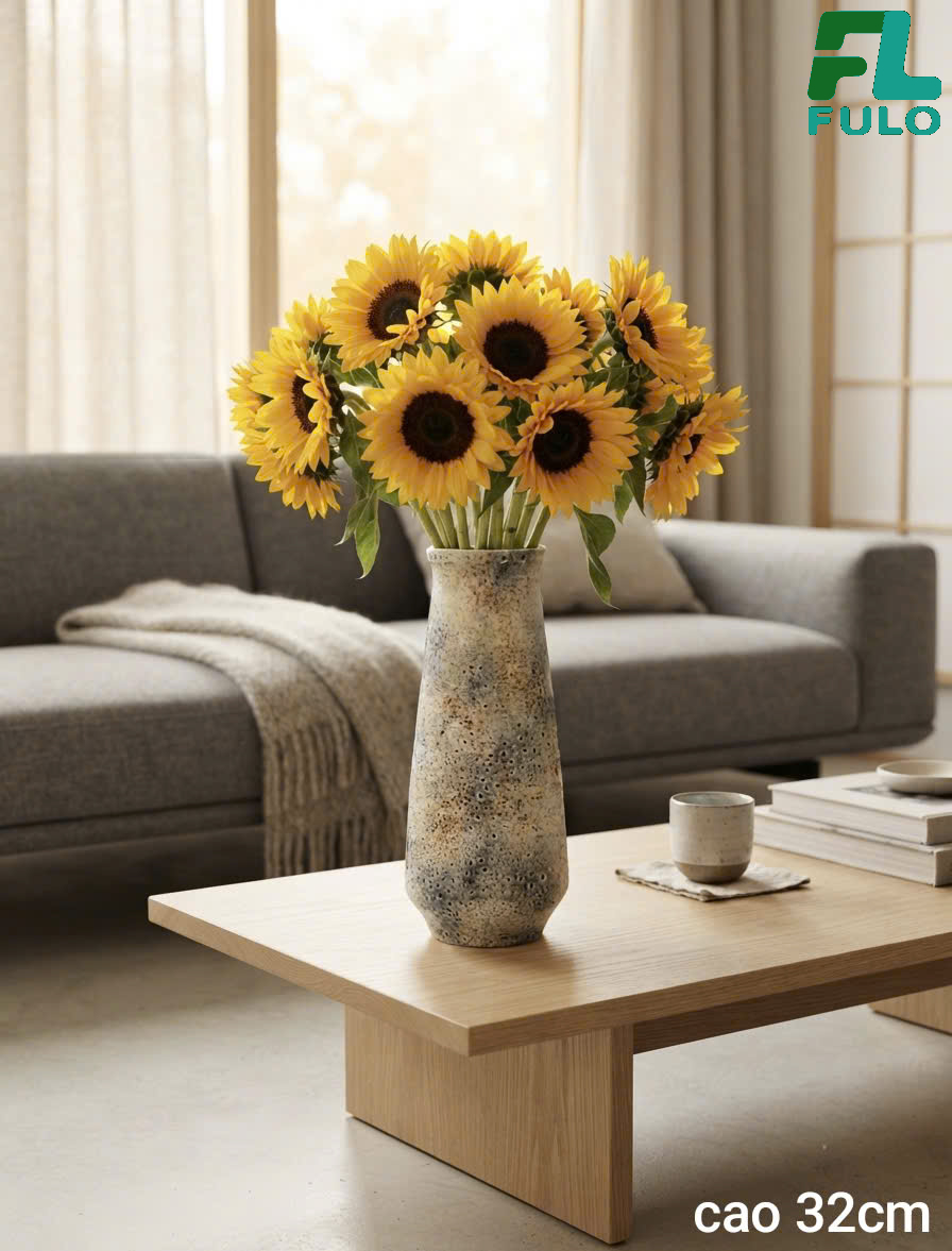 Những Mẫu Bình Cắm Hoa Hướng Dương Đẹp Tại Gốm Sứ FULO - Ảnh 9