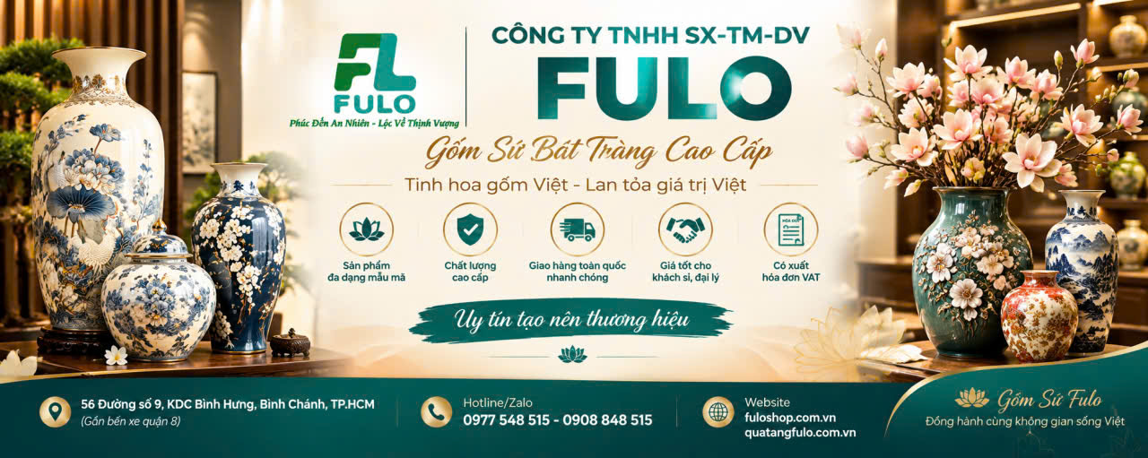 Panner Gốm sứ fulo